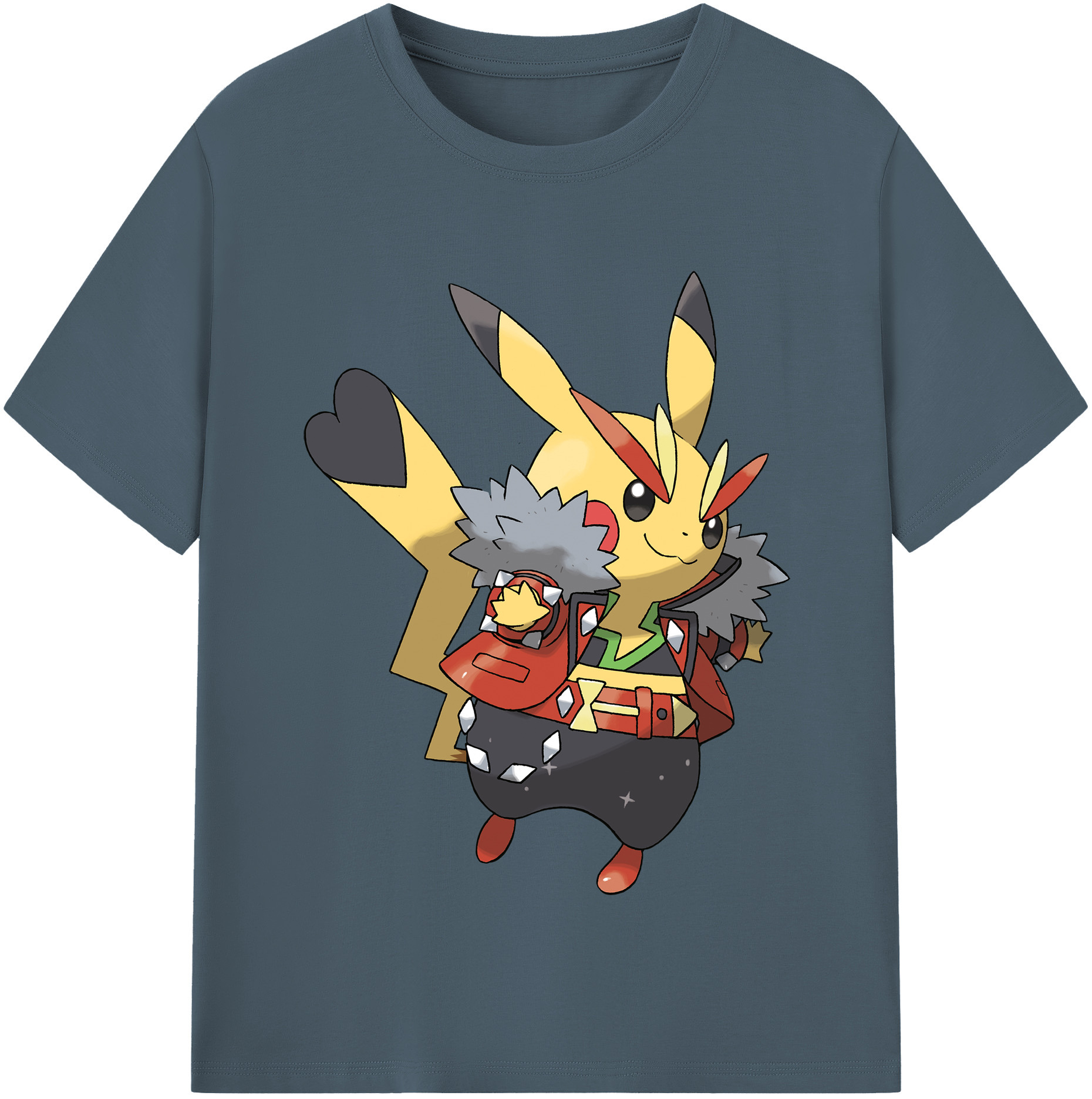 （画像用） ポケットモンスター Pokémon 綿100％半袖Tシャツ（フロントプリント）